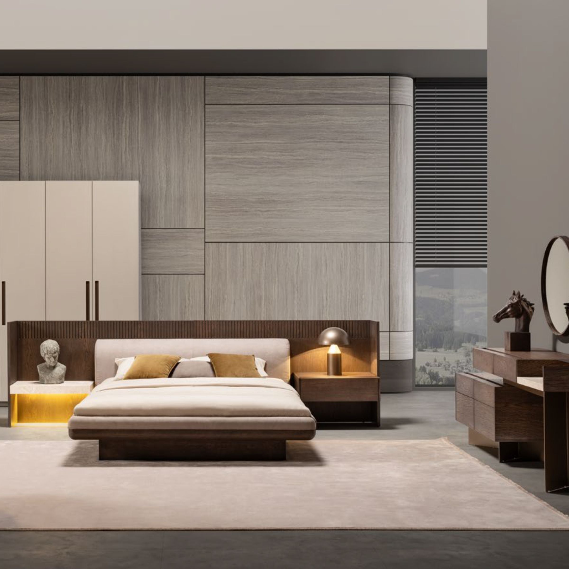 Edessa Dresser Edsa-Dresser -  Dressers and Mirrors - ebarza Furniture UAE | Shop Modern Furniture in Abu Dhabi & Dubai - مفروشات ايبازرا في الامارات | تسوق اثاث عصري وديكورات مميزة في دبي وابوظبي