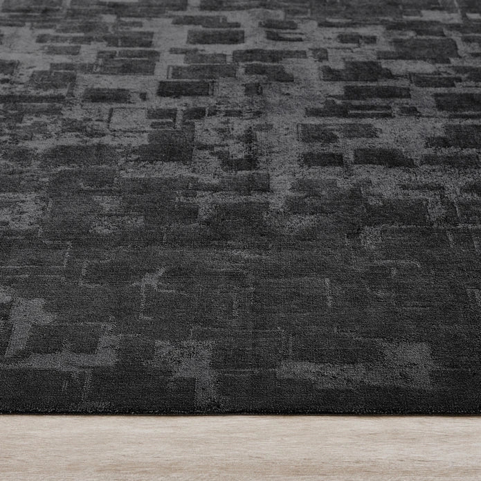 Karaca Cashmere Carpet Velvet Quartz Anthracite 160X230 Cm 200.19.01.0156 -  Rugs - ebarza Furniture UAE | Shop Modern Furniture in Abu Dhabi & Dubai - مفروشات ايبازرا في الامارات | تسوق اثاث عصري وديكورات مميزة في دبي وابوظبي