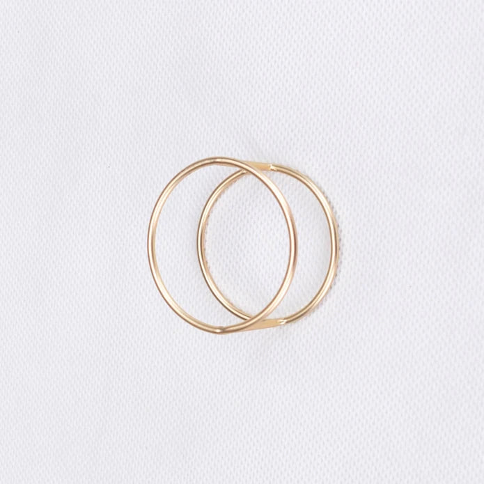 Karaca Home 3D Geometry 4-Piece Napkin Ring 300.22.02.0485 -  Napkin Rings - ebarza Furniture UAE | Shop Modern Furniture in Abu Dhabi & Dubai - مفروشات ايبازرا في الامارات | تسوق اثاث عصري وديكورات مميزة في دبي وابوظبي
