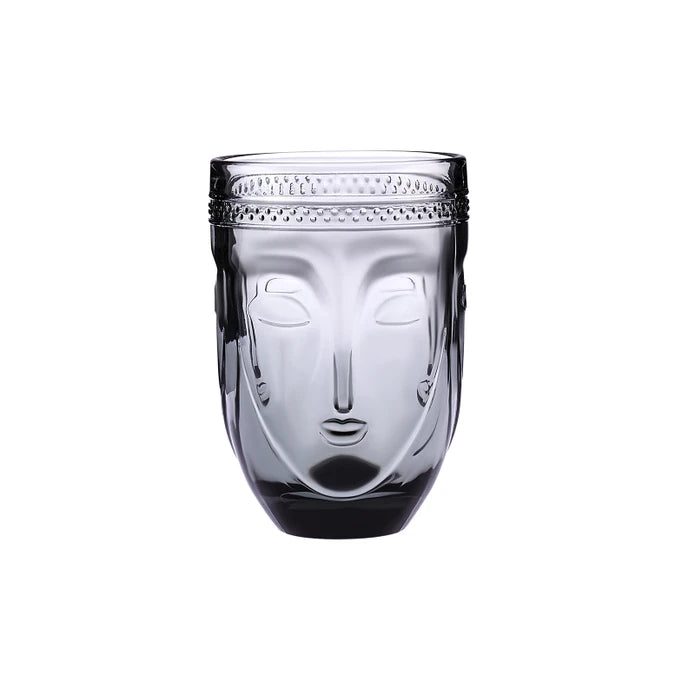 Karaca Visage Soft Drink Glass Khaki 340 ml 153.03.08.2418 -  Drinkware - ebarza Furniture UAE | Shop Modern Furniture in Abu Dhabi & Dubai - مفروشات ايبازرا في الامارات | تسوق اثاث عصري وديكورات مميزة في دبي وابوظبي