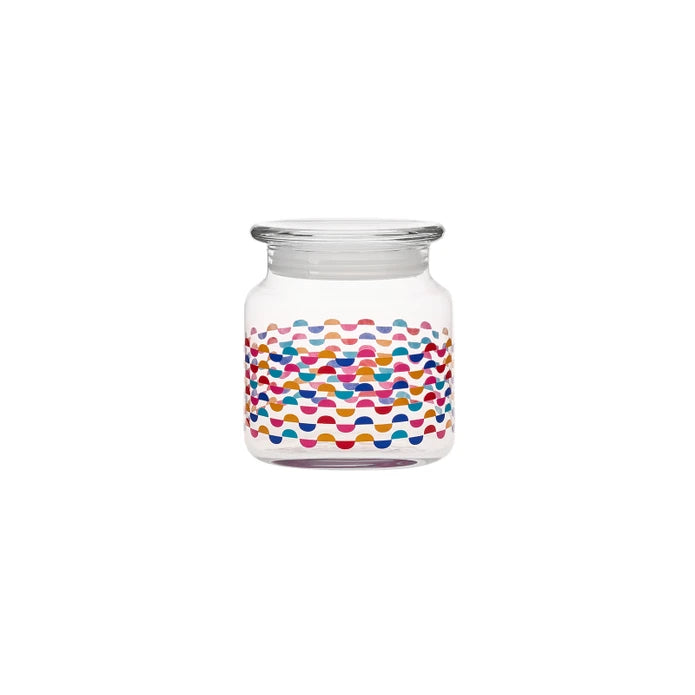 Karaca Playful 3 Piece Glass Storage Container 635 Ml 153.03.06.9371 -  Spice Sets - ebarza Furniture UAE | Shop Modern Furniture in Abu Dhabi & Dubai - مفروشات ايبازرا في الامارات | تسوق اثاث عصري وديكورات مميزة في دبي وابوظبي