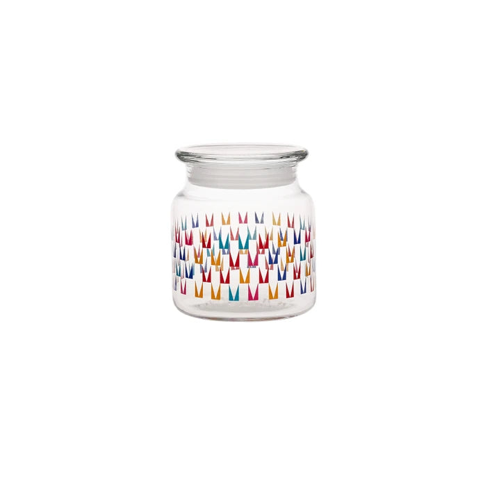 Karaca Playful 3 Piece Glass Storage Container 635 Ml 153.03.06.9371 -  Spice Sets - ebarza Furniture UAE | Shop Modern Furniture in Abu Dhabi & Dubai - مفروشات ايبازرا في الامارات | تسوق اثاث عصري وديكورات مميزة في دبي وابوظبي
