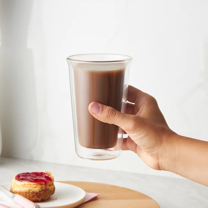 Karaca Pia Double Walled Latte Glass 350 Ml 153.03.08.2550 -  Drinkware - ebarza Furniture UAE | Shop Modern Furniture in Abu Dhabi & Dubai - مفروشات ايبازرا في الامارات | تسوق اثاث عصري وديكورات مميزة في دبي وابوظبي