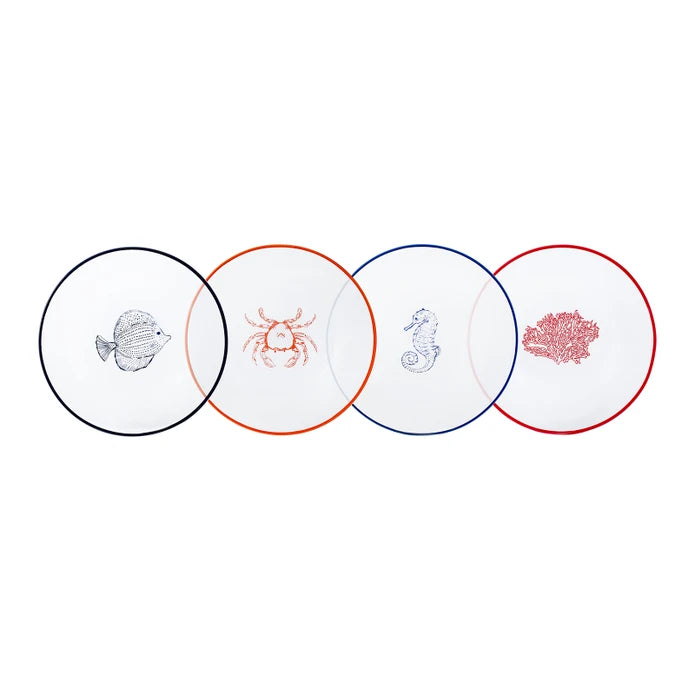 Karaca Marin 4 Piece Cake Set 19 Cm 153.03.06.9763 -  Cake Sets - ebarza Furniture UAE | Shop Modern Furniture in Abu Dhabi & Dubai - مفروشات ايبازرا في الامارات | تسوق اثاث عصري وديكورات مميزة في دبي وابوظبي