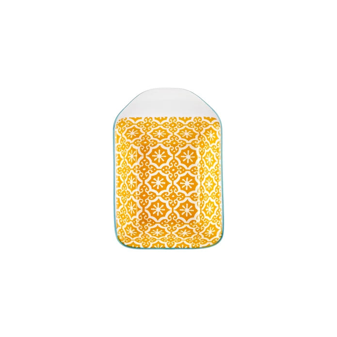 Karaca Floral Yellow Rectangle Cookie/Sauce Bowl 10 cm 153.03.08.2994 -  Bowls - ebarza Furniture UAE | Shop Modern Furniture in Abu Dhabi & Dubai - مفروشات ايبازرا في الامارات | تسوق اثاث عصري وديكورات مميزة في دبي وابوظبي