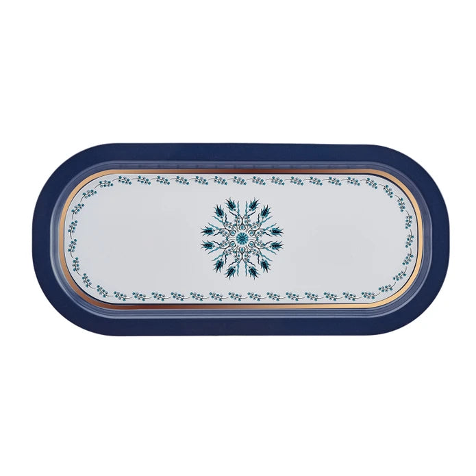 Karaca Iznik Baton Tray 35x16 cm 153.03.05.0198 -  Trays - ebarza Furniture UAE | Shop Modern Furniture in Abu Dhabi & Dubai - مفروشات ايبازرا في الامارات | تسوق اثاث عصري وديكورات مميزة في دبي وابوظبي