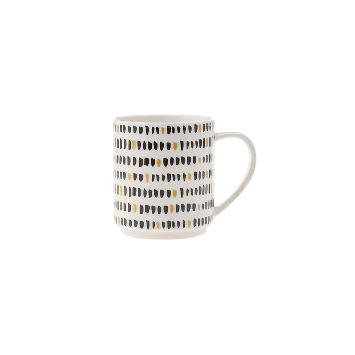 Karaca Nomar 5 Piece Stand Porcelain Mug / Mug Set 153.03.07.7746 -  Mugs - ebarza Furniture UAE | Shop Modern Furniture in Abu Dhabi & Dubai - مفروشات ايبازرا في الامارات | تسوق اثاث عصري وديكورات مميزة في دبي وابوظبي