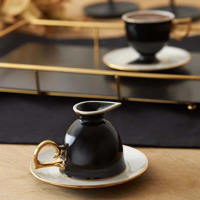 Karaca Faladdin Coffee Cup For 2 People 100 Ml 153.03.06.7885 -  Coffee Sets - ebarza Furniture UAE | Shop Modern Furniture in Abu Dhabi & Dubai - مفروشات ايبازرا في الامارات | تسوق اثاث عصري وديكورات مميزة في دبي وابوظبي