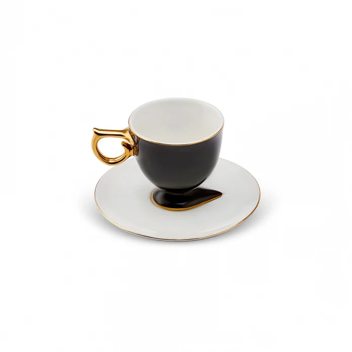Karaca Faladdin Coffee Cup For 2 People 100 Ml 153.03.06.7885 -  Coffee Sets - ebarza Furniture UAE | Shop Modern Furniture in Abu Dhabi & Dubai - مفروشات ايبازرا في الامارات | تسوق اثاث عصري وديكورات مميزة في دبي وابوظبي