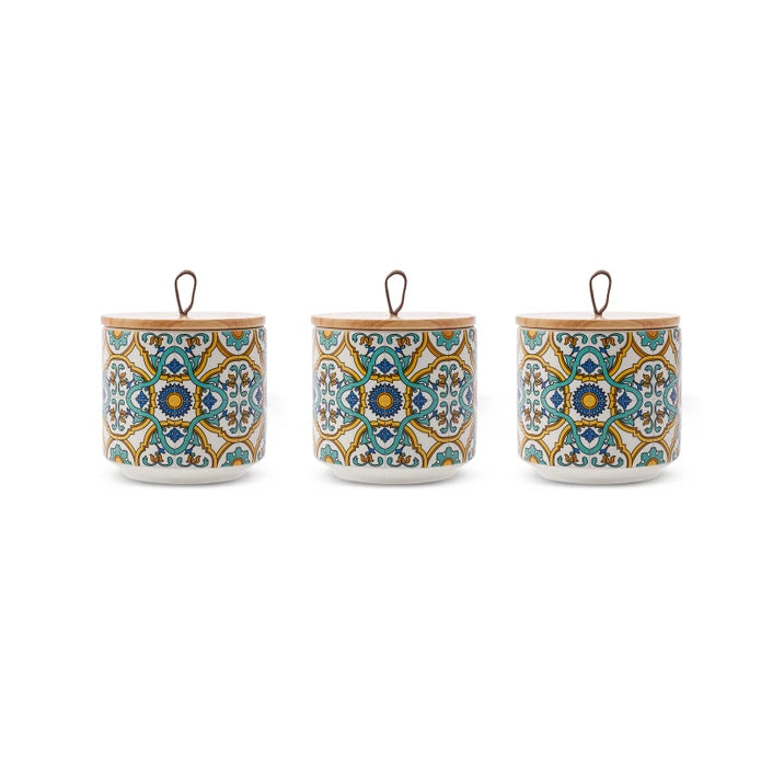 Karaca Manarola 3 Pcs. Storage Container 455 Ml 153.03.06.7975 -  Spice Sets - ebarza Furniture UAE | Shop Modern Furniture in Abu Dhabi & Dubai - مفروشات ايبازرا في الامارات | تسوق اثاث عصري وديكورات مميزة في دبي وابوظبي