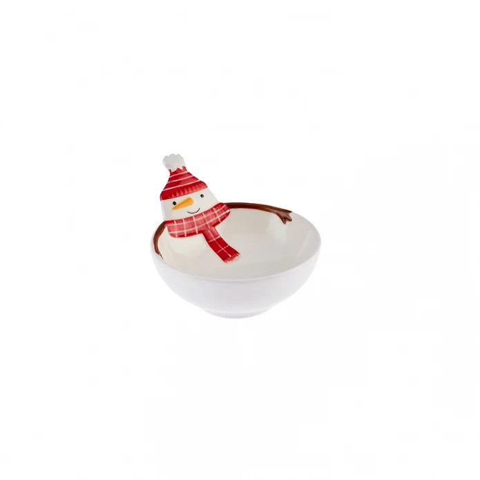 Karaca New Year Snowman Small Presentation 11 cm 153.03.06.8208 -  Bowls - ebarza Furniture UAE | Shop Modern Furniture in Abu Dhabi & Dubai - مفروشات ايبازرا في الامارات | تسوق اثاث عصري وديكورات مميزة في دبي وابوظبي