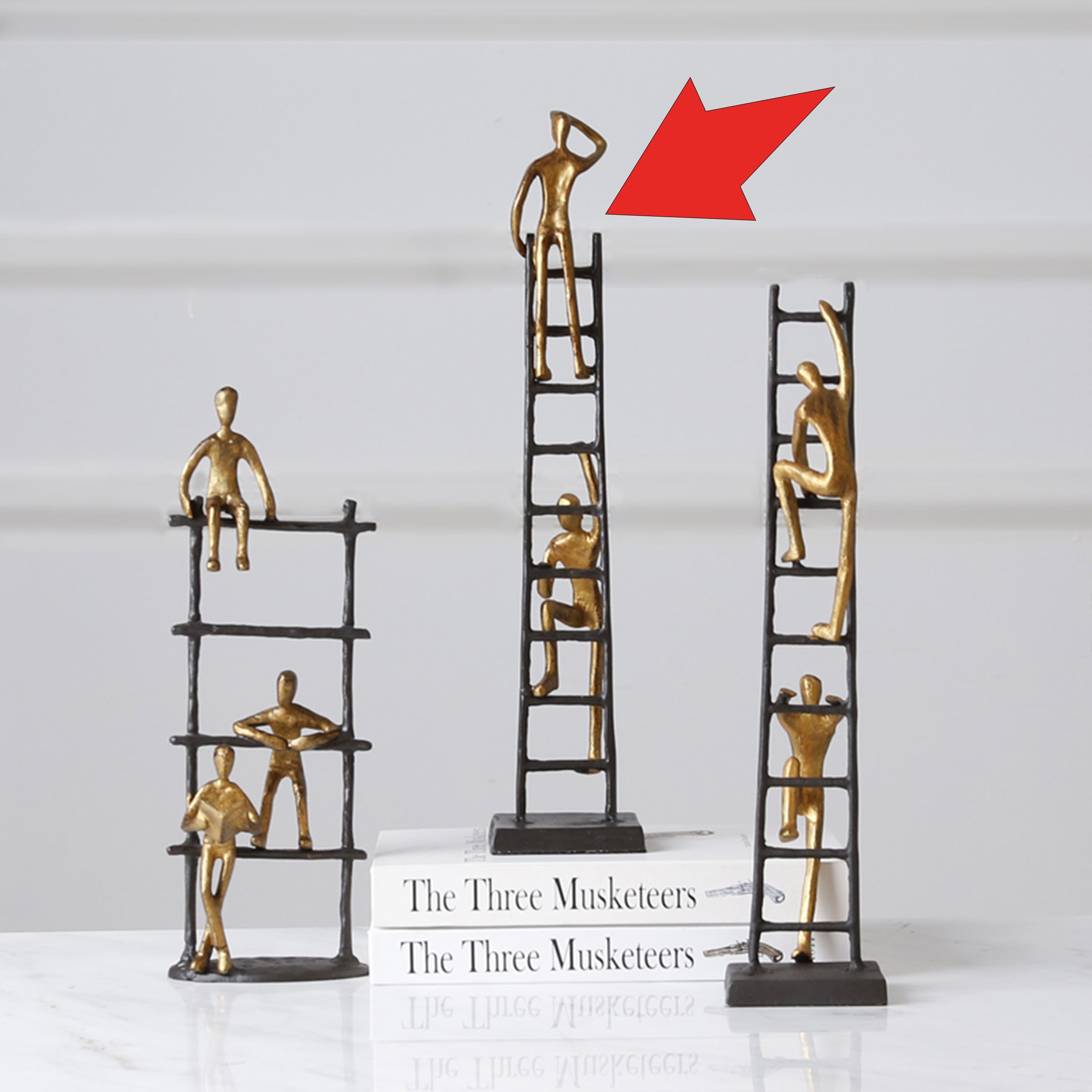 Crawling Ladder Decoration-A Fb-W1907A -  Home Decor Figurines - ebarza Furniture UAE | Shop Modern Furniture in Abu Dhabi & Dubai - مفروشات ايبازرا في الامارات | تسوق اثاث عصري وديكورات مميزة في دبي وابوظبي