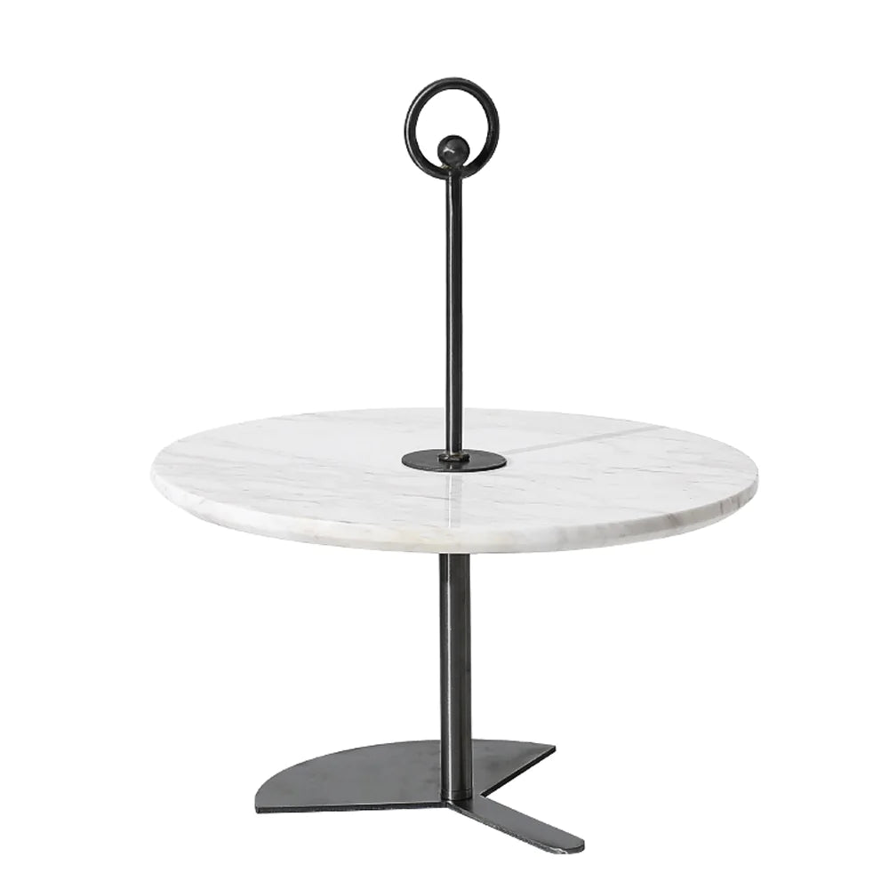 Metal & Marble Dessert Stand Fc-W2126A -  Delight Plates - ebarza Furniture UAE | Shop Modern Furniture in Abu Dhabi & Dubai - مفروشات ايبازرا في الامارات | تسوق اثاث عصري وديكورات مميزة في دبي وابوظبي