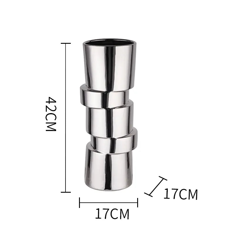 Bamboo Vase Fa-D21090 -  Vases - ebarza Furniture UAE | Shop Modern Furniture in Abu Dhabi & Dubai - مفروشات ايبازرا في الامارات | تسوق اثاث عصري وديكورات مميزة في دبي وابوظبي