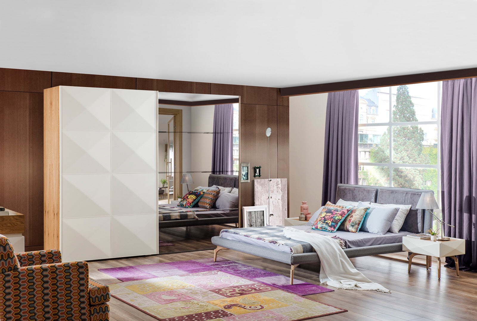 AS IS - Giza Bedroom  Set  Giza001 -  DISPLAY ITEM - ebarza Furniture UAE | Shop Modern Furniture in Abu Dhabi & Dubai - مفروشات ايبازرا في الامارات | تسوق اثاث عصري وديكورات مميزة في دبي وابوظبي
