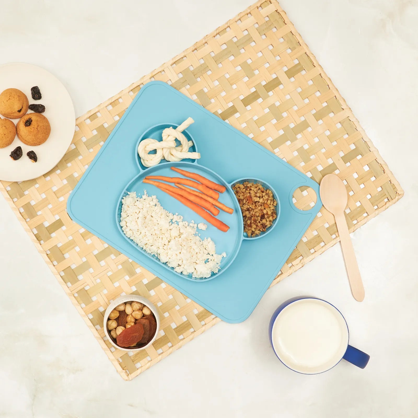 Karaca Bear Food Plate 153.03.06.6604 -  Plates - ebarza Furniture UAE | Shop Modern Furniture in Abu Dhabi & Dubai - مفروشات ايبازرا في الامارات | تسوق اثاث عصري وديكورات مميزة في دبي وابوظبي