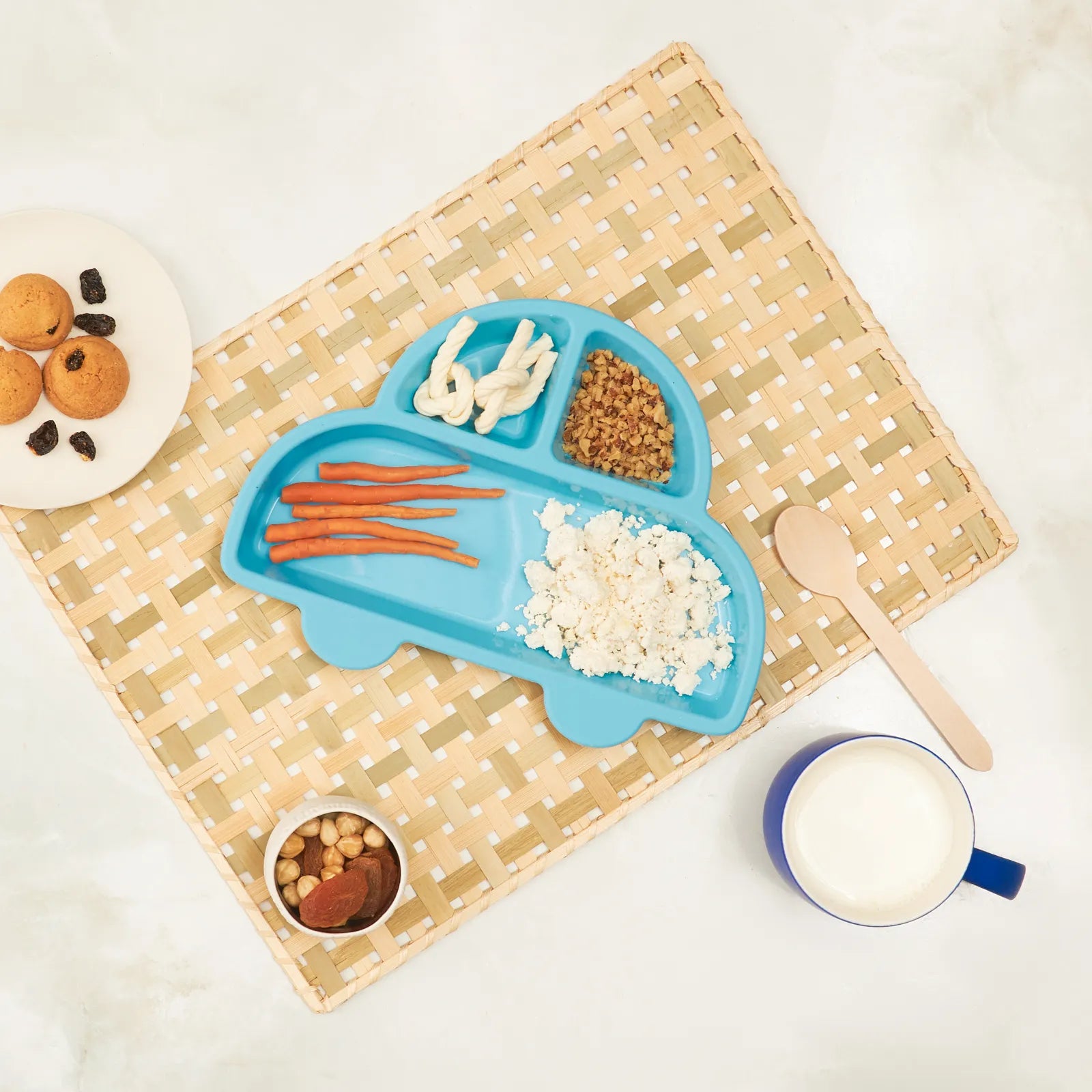 Karaca Car Food Plate 153.03.06.6602 -  Plates - ebarza Furniture UAE | Shop Modern Furniture in Abu Dhabi & Dubai - مفروشات ايبازرا في الامارات | تسوق اثاث عصري وديكورات مميزة في دبي وابوظبي