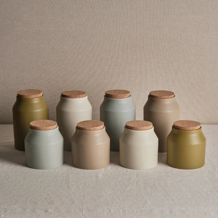 Karaca Cooklife Jar Stoneware Green 500 Ml 153.03.06.2309 -  Spice Sets - ebarza Furniture UAE | Shop Modern Furniture in Abu Dhabi & Dubai - مفروشات ايبازرا في الامارات | تسوق اثاث عصري وديكورات مميزة في دبي وابوظبي