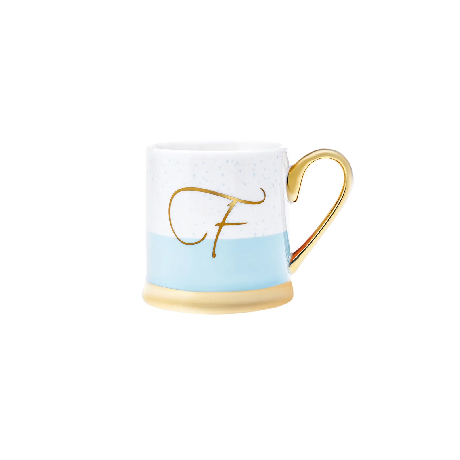 Karaca F Letter Mug 153.03.06.1613 -  Mugs - ebarza Furniture UAE | Shop Modern Furniture in Abu Dhabi & Dubai - مفروشات ايبازرا في الامارات | تسوق اثاث عصري وديكورات مميزة في دبي وابوظبي