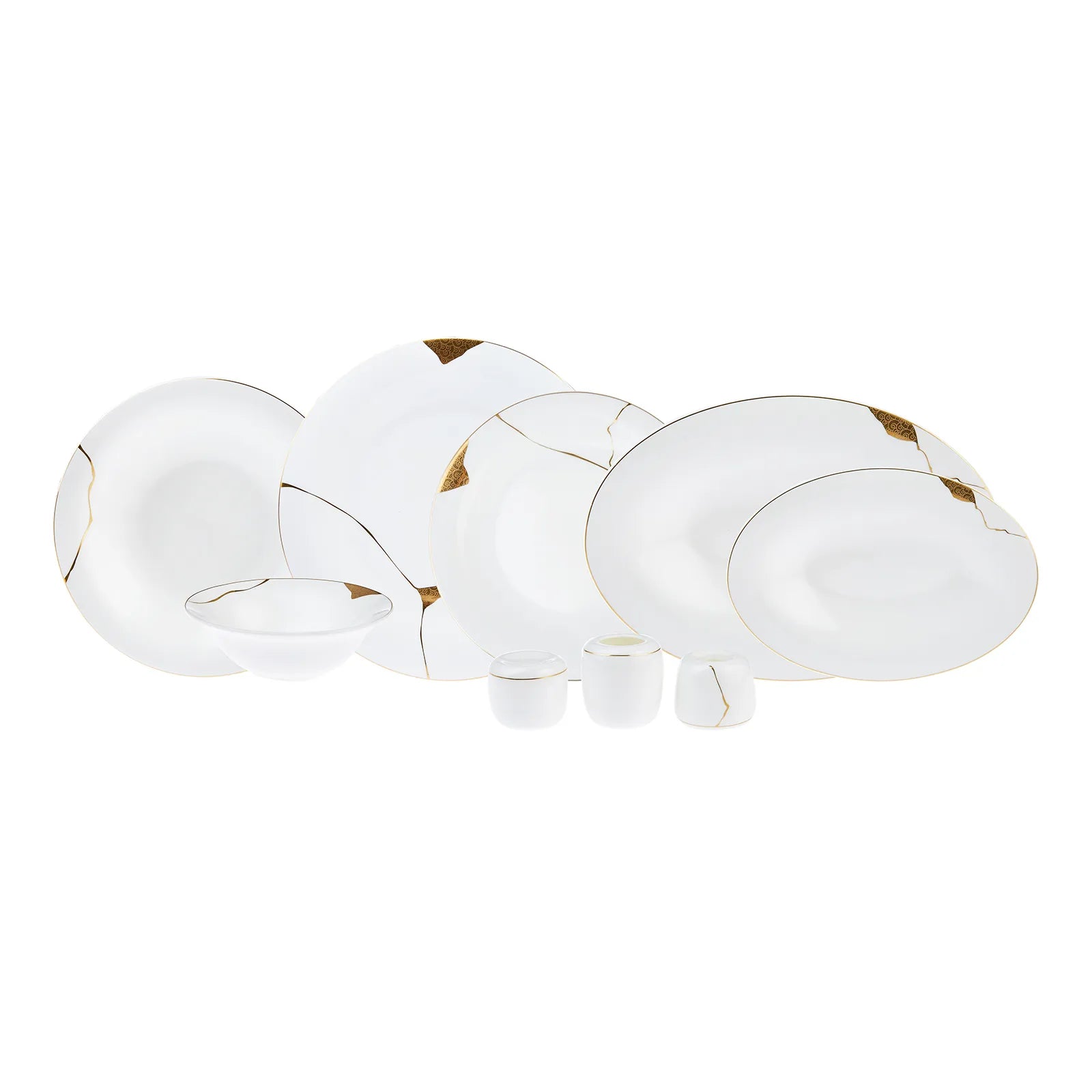 Karaca Fine Pearl Quora 58 Pieces Dinnerware Set For 12 Persons 153.03.08.0613 -  Dinnerware Sets - ebarza Furniture UAE | Shop Modern Furniture in Abu Dhabi & Dubai - مفروشات ايبازرا في الامارات | تسوق اثاث عصري وديكورات مميزة في دبي وابوظبي