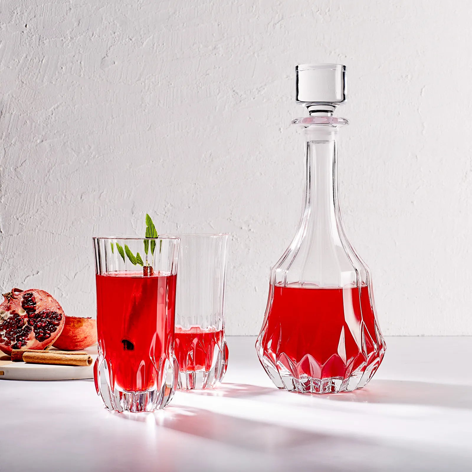 Karaca Florence 25 Pieces 12 Person Glass Set 153.03.07.9946 -  Drinkware - ebarza Furniture UAE | Shop Modern Furniture in Abu Dhabi & Dubai - مفروشات ايبازرا في الامارات | تسوق اثاث عصري وديكورات مميزة في دبي وابوظبي