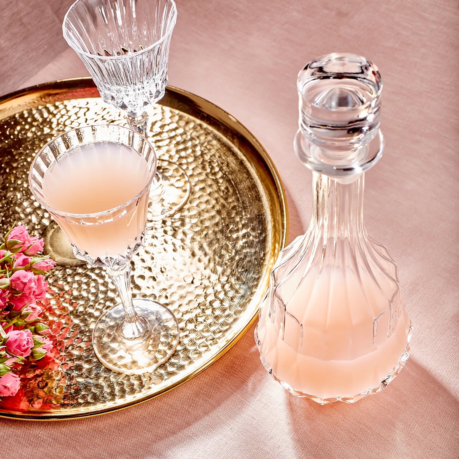 Karaca Florence 25 Pieces 12 Person Glass Set 153.03.07.9946 -  Drinkware - ebarza Furniture UAE | Shop Modern Furniture in Abu Dhabi & Dubai - مفروشات ايبازرا في الامارات | تسوق اثاث عصري وديكورات مميزة في دبي وابوظبي