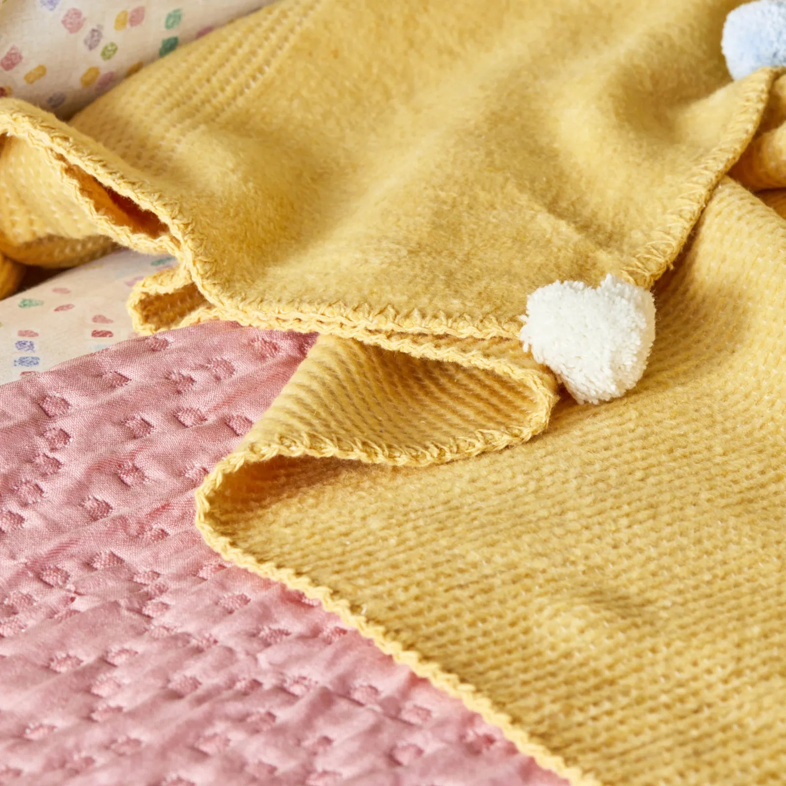 Karaca Home Bonbon Pink Double Cotton Winter Set 200.19.01.0021 -  Bedding - ebarza Furniture UAE | Shop Modern Furniture in Abu Dhabi & Dubai - مفروشات ايبازرا في الامارات | تسوق اثاث عصري وديكورات مميزة في دبي وابوظبي