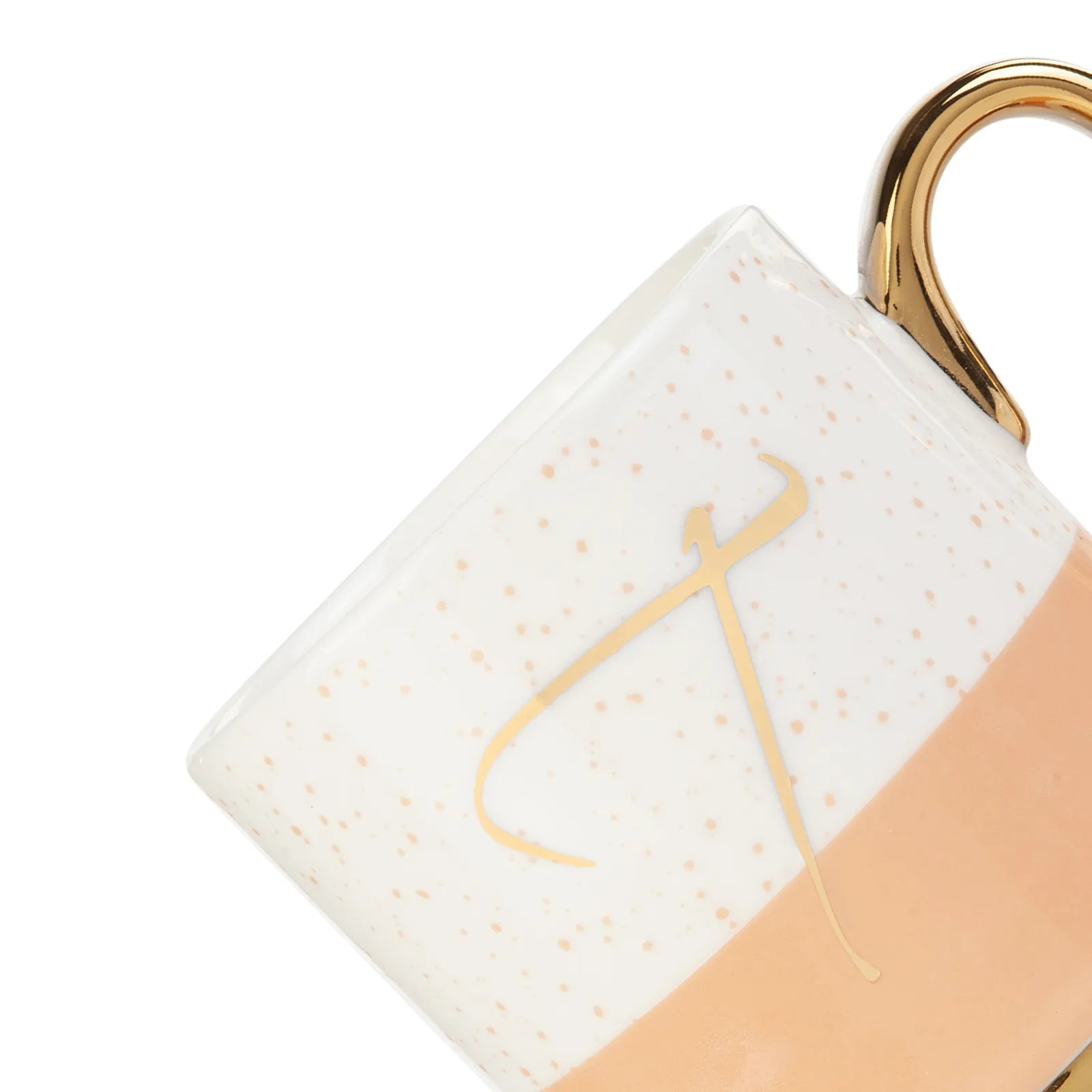 Karaca Letter T Mug  153.03.06.1626 -  Mugs - ebarza Furniture UAE | Shop Modern Furniture in Abu Dhabi & Dubai - مفروشات ايبازرا في الامارات | تسوق اثاث عصري وديكورات مميزة في دبي وابوظبي