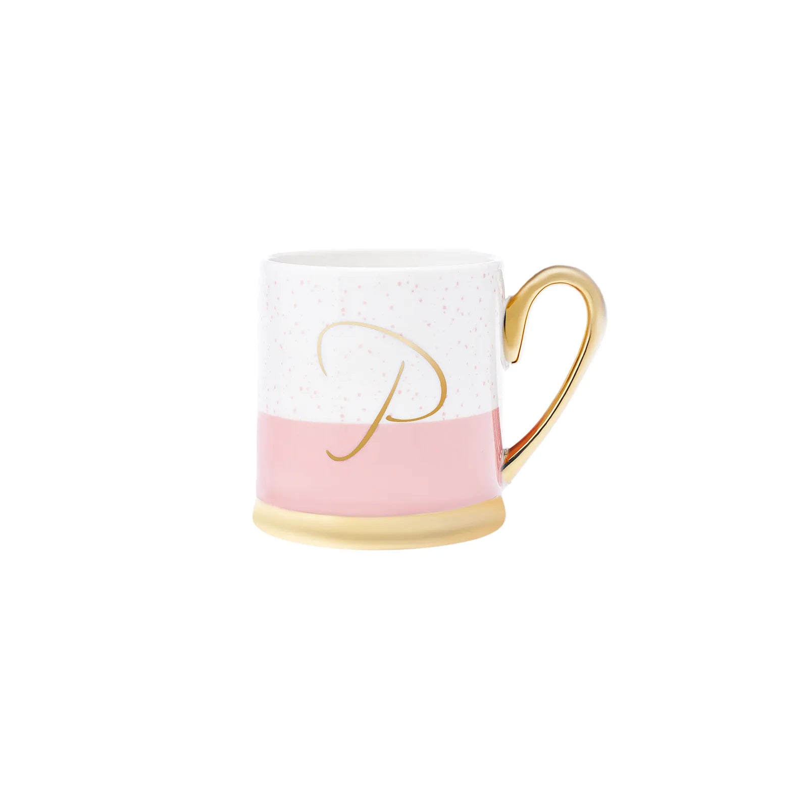 Karaca Mug With Letter P 153.03.06.1623 -  Mugs - ebarza Furniture UAE | Shop Modern Furniture in Abu Dhabi & Dubai - مفروشات ايبازرا في الامارات | تسوق اثاث عصري وديكورات مميزة في دبي وابوظبي