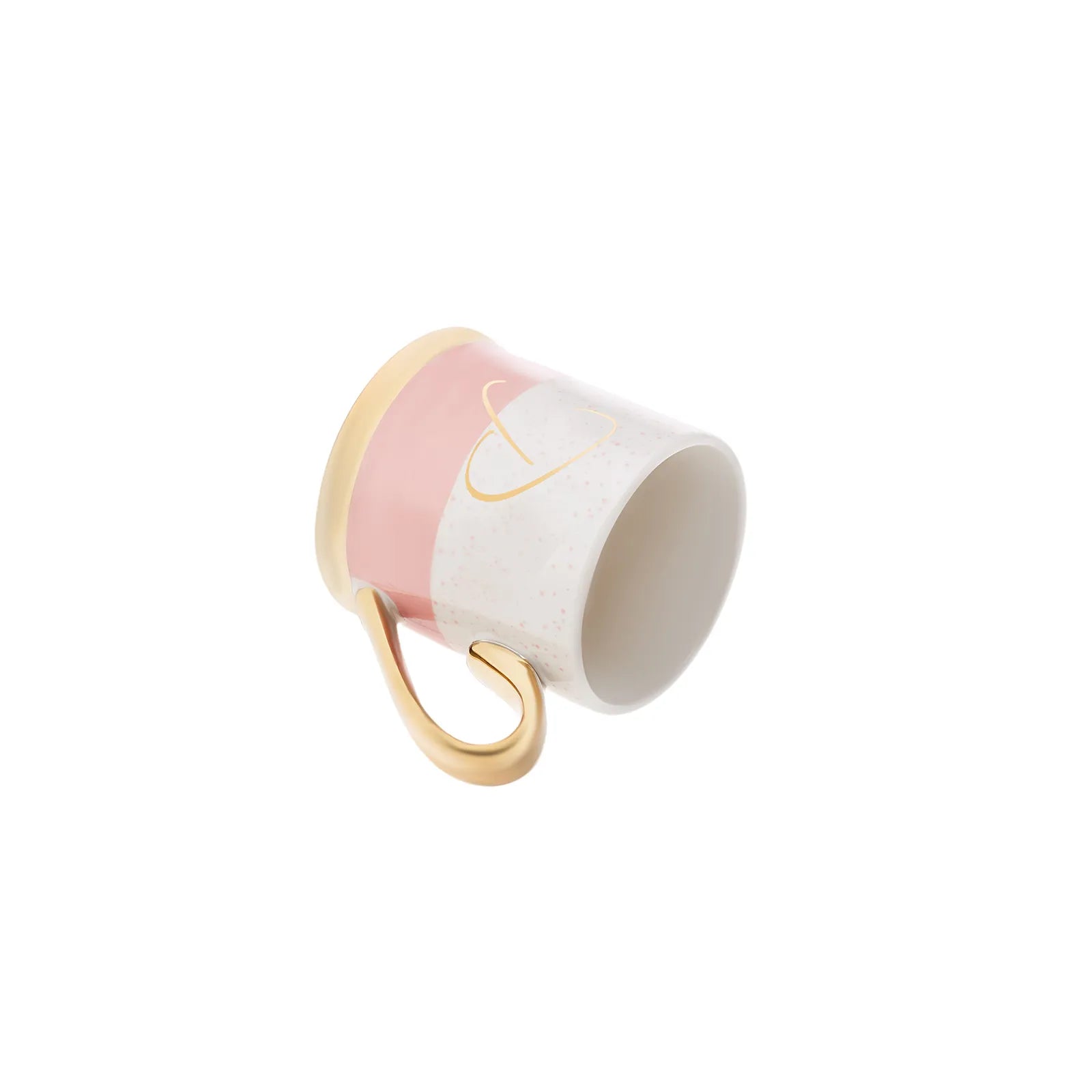 Karaca Mug With Letter P 153.03.06.1623 -  Mugs - ebarza Furniture UAE | Shop Modern Furniture in Abu Dhabi & Dubai - مفروشات ايبازرا في الامارات | تسوق اثاث عصري وديكورات مميزة في دبي وابوظبي