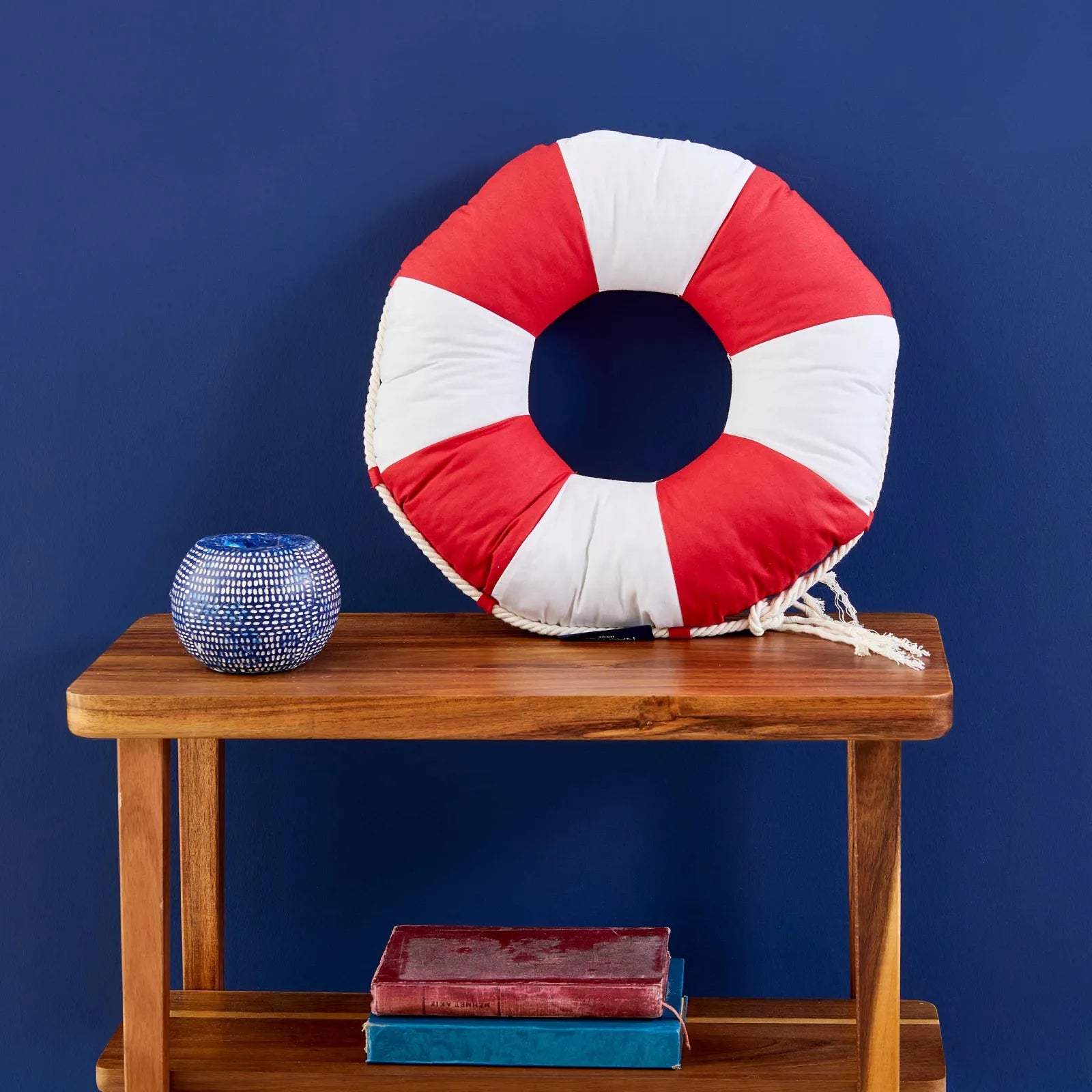 Karaca Nautica Home Life Saver Red 3D Filled Pillow 180.01.01.0491 -  Cushions - ebarza Furniture UAE | Shop Modern Furniture in Abu Dhabi & Dubai - مفروشات ايبازرا في الامارات | تسوق اثاث عصري وديكورات مميزة في دبي وابوظبي