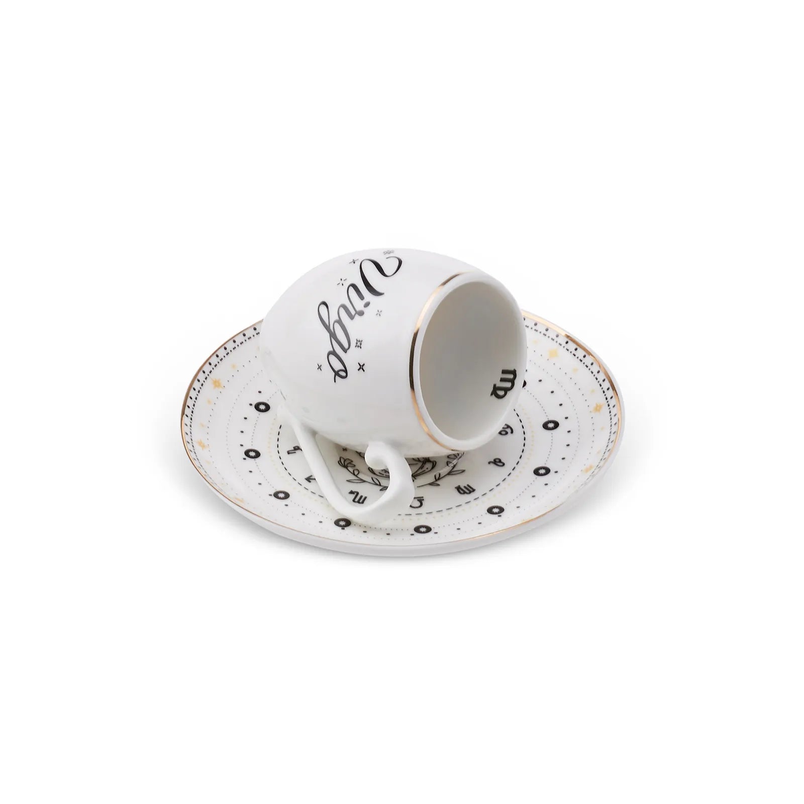 Karaca Virgo Coffee Cup 90 Ml 153.03.06.6905 -  Coffee Sets - ebarza Furniture UAE | Shop Modern Furniture in Abu Dhabi & Dubai - مفروشات ايبازرا في الامارات | تسوق اثاث عصري وديكورات مميزة في دبي وابوظبي