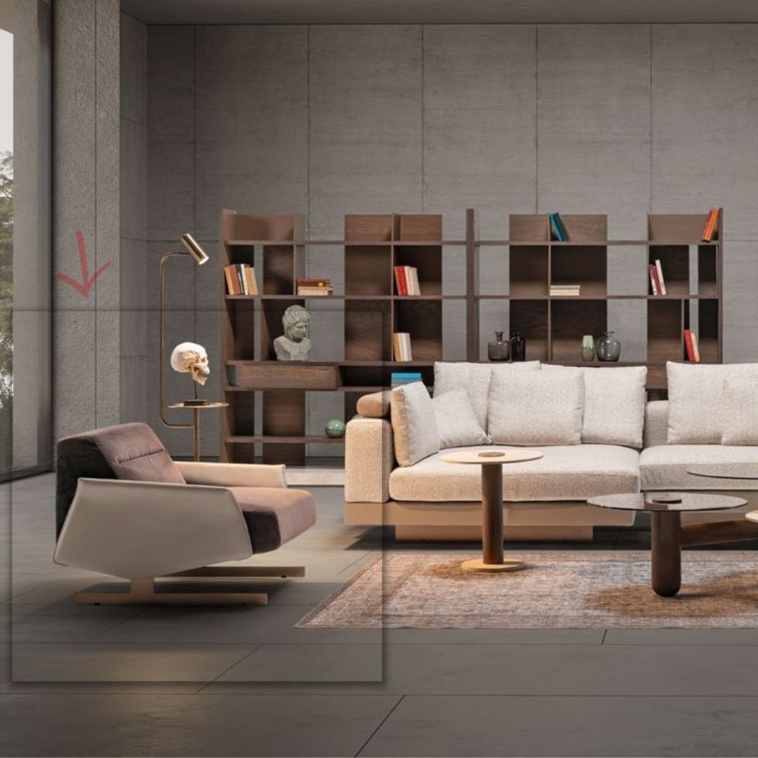 AS IS - Edessa Armchair Edsa-Armch -  Armchairs - ebarza Furniture UAE | Shop Modern Furniture in Abu Dhabi & Dubai - مفروشات ايبازرا في الامارات | تسوق اثاث عصري وديكورات مميزة في دبي وابوظبي