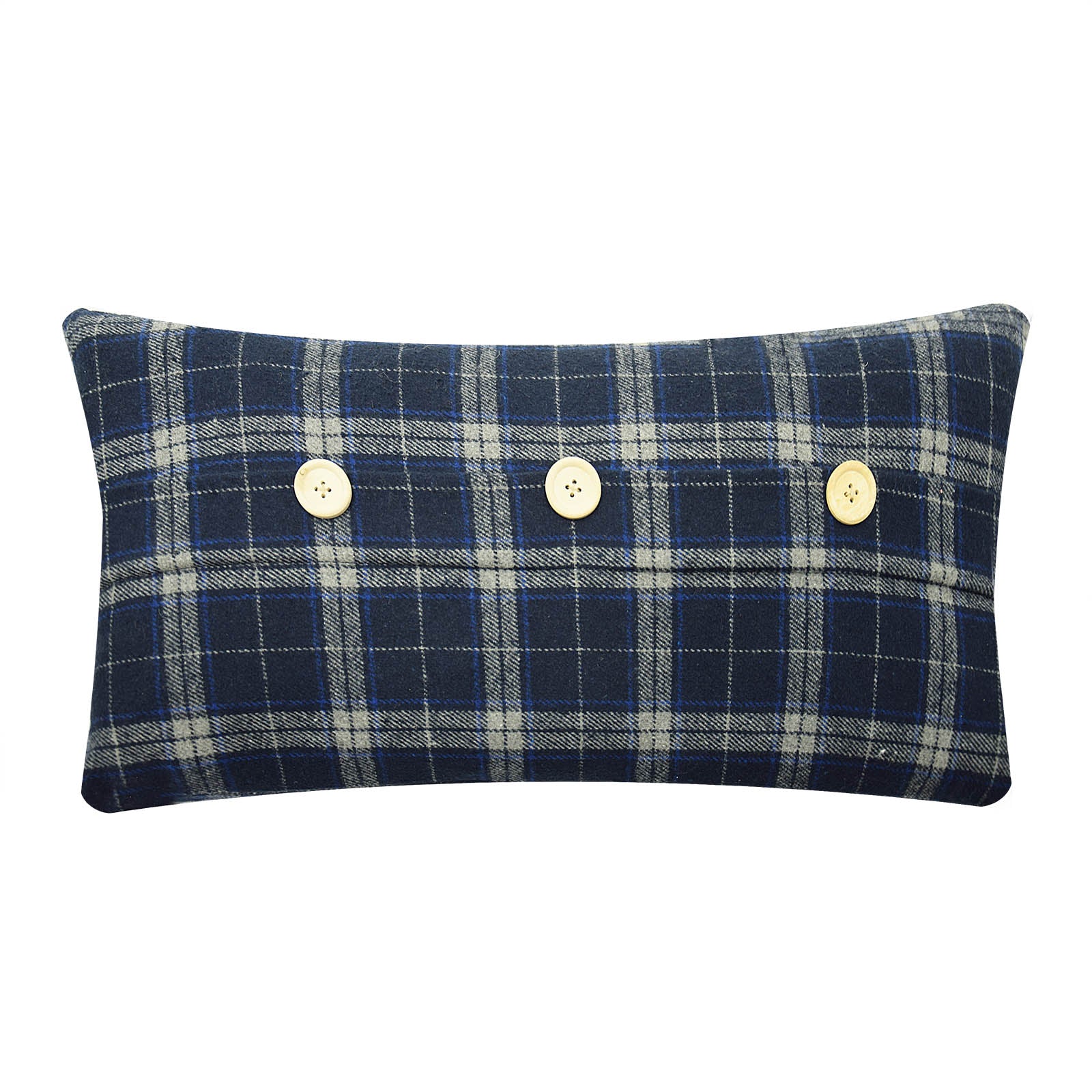 30X60 Cm Cushion Cover  1890A-012-Navy -  Cushions - ebarza Furniture UAE | Shop Modern Furniture in Abu Dhabi & Dubai - مفروشات ايبازرا في الامارات | تسوق اثاث عصري وديكورات مميزة في دبي وابوظبي