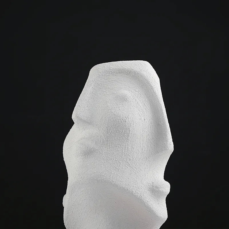 Four-Faced Ceramic Sculpture Fd-D22035 -  Home Decor Figurines - ebarza Furniture UAE | Shop Modern Furniture in Abu Dhabi & Dubai - مفروشات ايبازرا في الامارات | تسوق اثاث عصري وديكورات مميزة في دبي وابوظبي