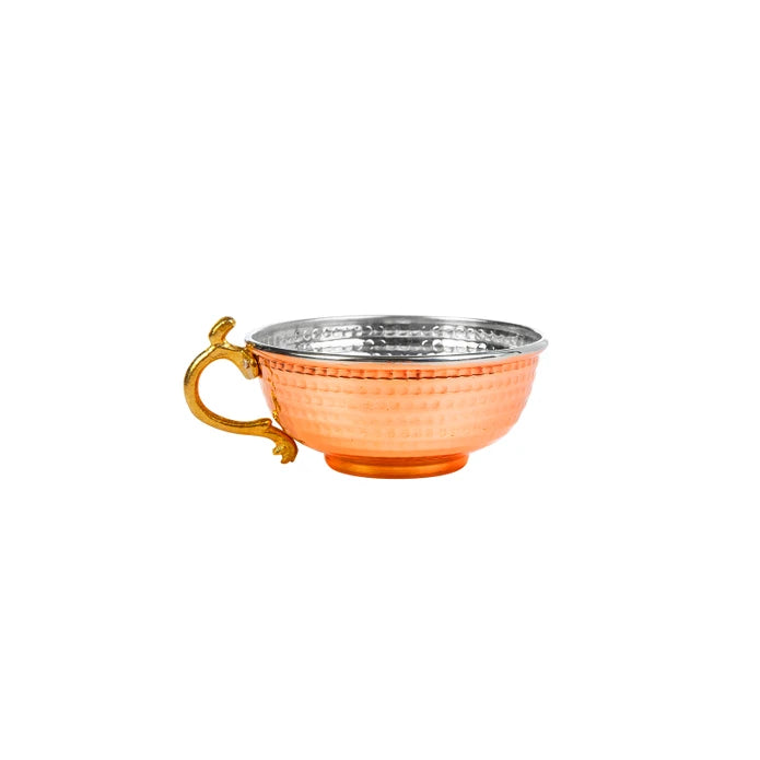 Karaca Mesopotamia Copper Buttermilk Glass 153.03.08.0156 -  Mugs - ebarza Furniture UAE | Shop Modern Furniture in Abu Dhabi & Dubai - مفروشات ايبازرا في الامارات | تسوق اثاث عصري وديكورات مميزة في دبي وابوظبي