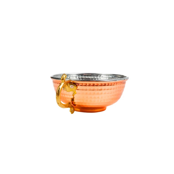Karaca Mesopotamia Copper Buttermilk Glass 153.03.08.0156 -  Mugs - ebarza Furniture UAE | Shop Modern Furniture in Abu Dhabi & Dubai - مفروشات ايبازرا في الامارات | تسوق اثاث عصري وديكورات مميزة في دبي وابوظبي