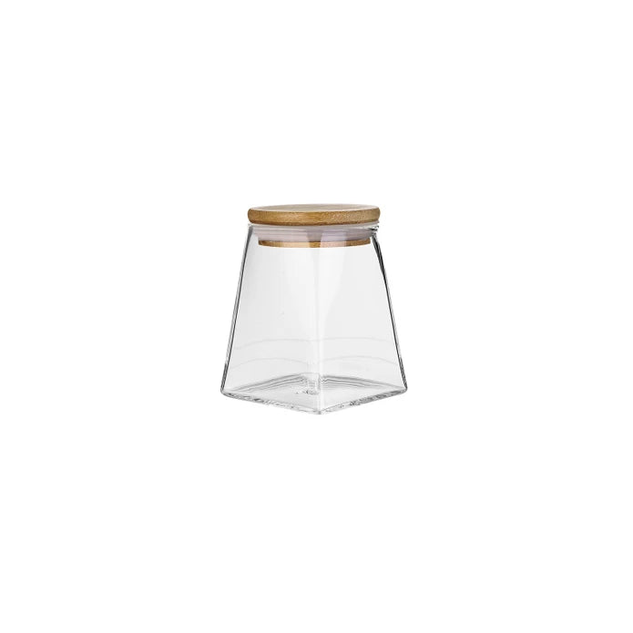 Karaca Pyramid 3 Piece Storage Container- Large 153.03.06.1970 -  Spice Sets - ebarza Furniture UAE | Shop Modern Furniture in Abu Dhabi & Dubai - مفروشات ايبازرا في الامارات | تسوق اثاث عصري وديكورات مميزة في دبي وابوظبي
