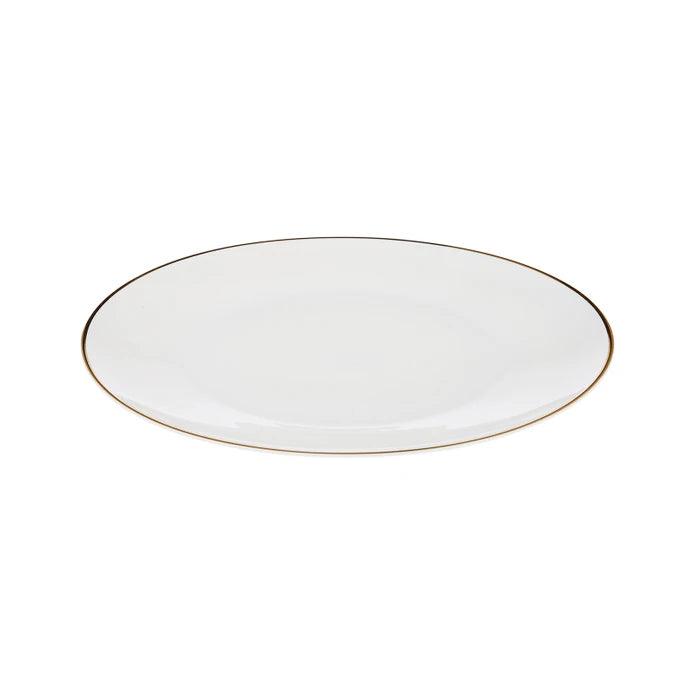Karaca Alicia 24 Pieces 6 Person Porcelain Gold Round Dinnerware 153.03.06.5064 -  Dinnerware Sets - ebarza Furniture UAE | Shop Modern Furniture in Abu Dhabi & Dubai - مفروشات ايبازرا في الامارات | تسوق اثاث عصري وديكورات مميزة في دبي وابوظبي