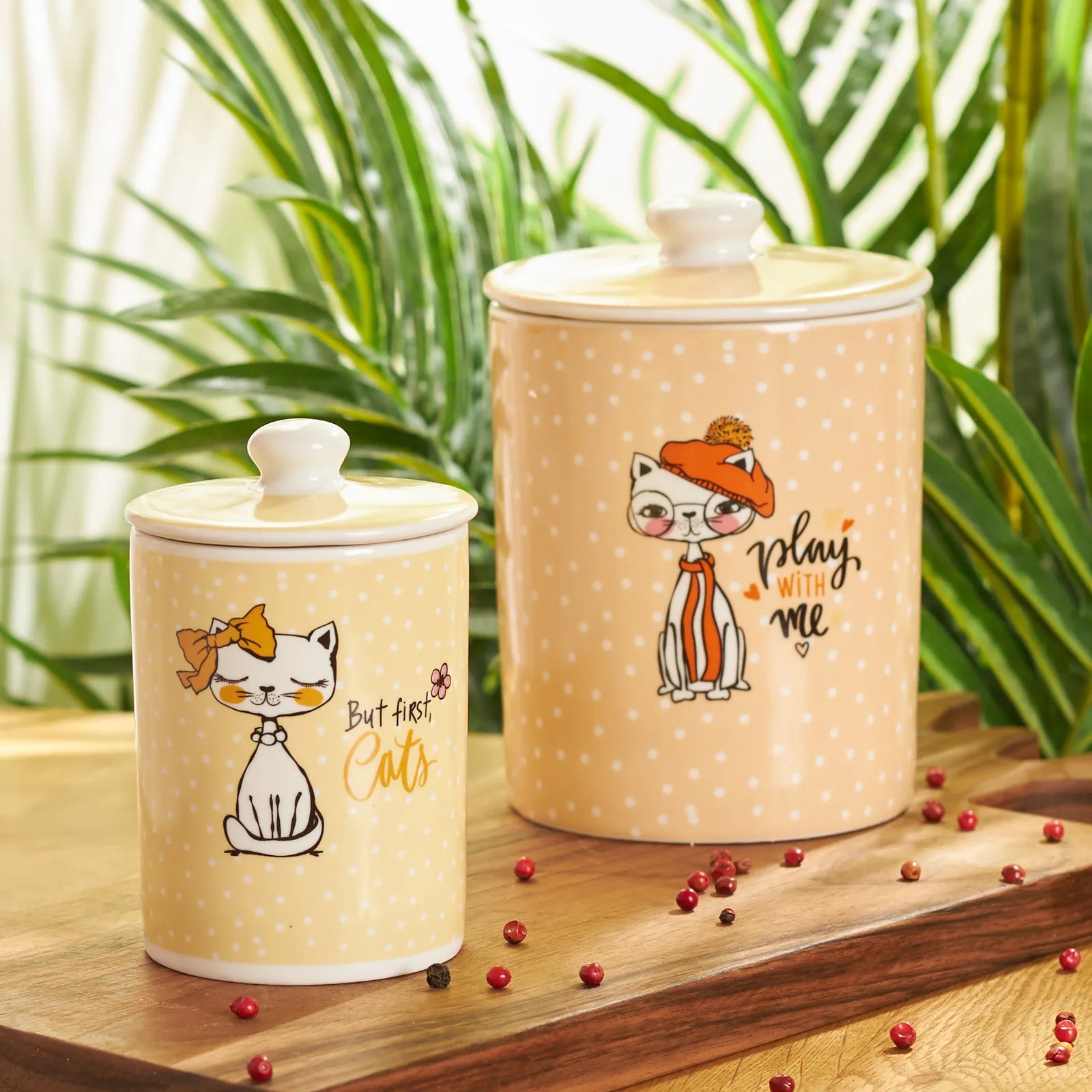 Karaca Animal 5 Pieces Spice Set 153.03.06.5146 -  Spice Sets - ebarza Furniture UAE | Shop Modern Furniture in Abu Dhabi & Dubai - مفروشات ايبازرا في الامارات | تسوق اثاث عصري وديكورات مميزة في دبي وابوظبي