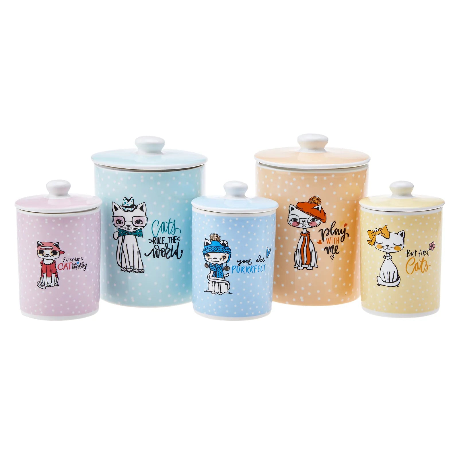 Karaca Animal 5 Pieces Spice Set 153.03.06.5146 -  Spice Sets - ebarza Furniture UAE | Shop Modern Furniture in Abu Dhabi & Dubai - مفروشات ايبازرا في الامارات | تسوق اثاث عصري وديكورات مميزة في دبي وابوظبي