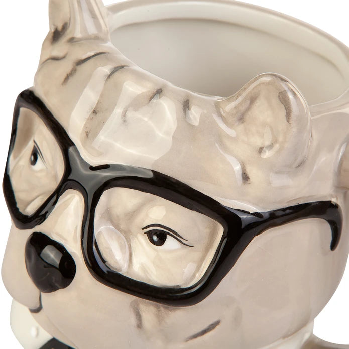 Karaca Animal Bulldog Mug 153.03.06.1854 -  Mugs - ebarza Furniture UAE | Shop Modern Furniture in Abu Dhabi & Dubai - مفروشات ايبازرا في الامارات | تسوق اثاث عصري وديكورات مميزة في دبي وابوظبي