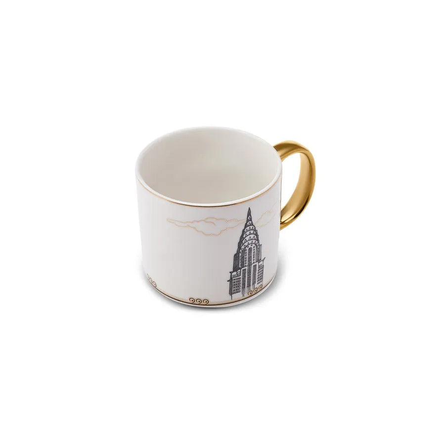 Karaca Art Deco Mug 400 ml 153.03.06.8081 -  Mugs - ebarza Furniture UAE | Shop Modern Furniture in Abu Dhabi & Dubai - مفروشات ايبازرا في الامارات | تسوق اثاث عصري وديكورات مميزة في دبي وابوظبي