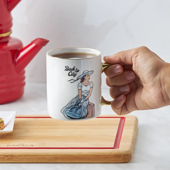 Karaca Back To City Cup 153.03.06.5689 -  Mugs - ebarza Furniture UAE | Shop Modern Furniture in Abu Dhabi & Dubai - مفروشات ايبازرا في الامارات | تسوق اثاث عصري وديكورات مميزة في دبي وابوظبي