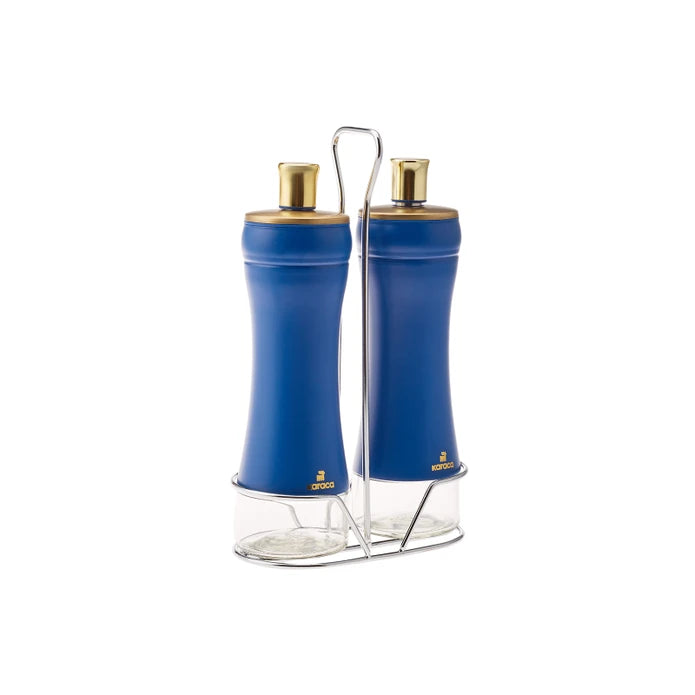 Karaca Blue Berry Oil And Vinegar 153.03.06.8998 -  Spice Sets - ebarza Furniture UAE | Shop Modern Furniture in Abu Dhabi & Dubai - مفروشات ايبازرا في الامارات | تسوق اثاث عصري وديكورات مميزة في دبي وابوظبي