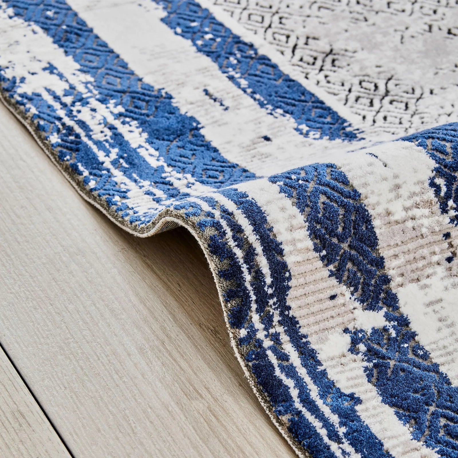 Karaca Cashmere Rug Viscose Premium Bodrum(Viskon Bodrum) 80X300 Cm Carpet 200.19.01.0781 -  Rugs - ebarza Furniture UAE | Shop Modern Furniture in Abu Dhabi & Dubai - مفروشات ايبازرا في الامارات | تسوق اثاث عصري وديكورات مميزة في دبي وابوظبي