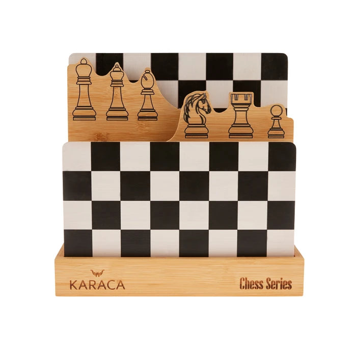 Karaca Chess Cutting Board 153.03.06.7139 -  Cutting Boards - ebarza Furniture UAE | Shop Modern Furniture in Abu Dhabi & Dubai - مفروشات ايبازرا في الامارات | تسوق اثاث عصري وديكورات مميزة في دبي وابوظبي