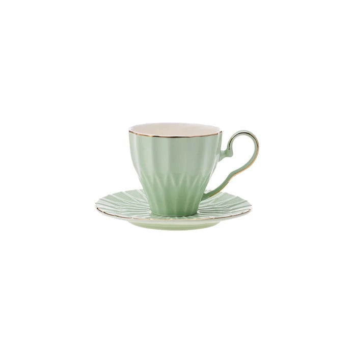 Karaca Corvus Green Yellow 2 Person Teacup 220 ml 153.03.06.7000 -  Coffee Sets - ebarza Furniture UAE | Shop Modern Furniture in Abu Dhabi & Dubai - مفروشات ايبازرا في الامارات | تسوق اثاث عصري وديكورات مميزة في دبي وابوظبي