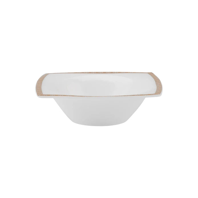 Karaca Fine Pearl Şahmeran 26 Pieces Square Breakfast Set For 6 Persons 153.03.08.2624 -  Dinnerware Sets - ebarza Furniture UAE | Shop Modern Furniture in Abu Dhabi & Dubai - مفروشات ايبازرا في الامارات | تسوق اثاث عصري وديكورات مميزة في دبي وابوظبي