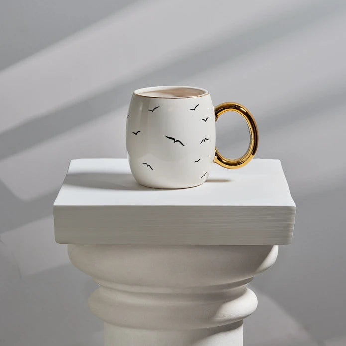 Karaca Galata Tower Trophy Mug 153.03.06.3927 -  Mugs - ebarza Furniture UAE | Shop Modern Furniture in Abu Dhabi & Dubai - مفروشات ايبازرا في الامارات | تسوق اثاث عصري وديكورات مميزة في دبي وابوظبي